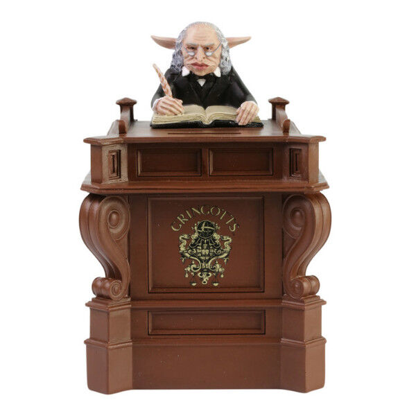 Figurine résine tirelire Gringotts Goblin Bank