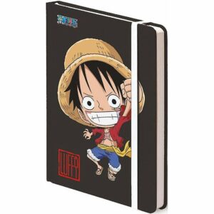 Carnet Notebook format 9x14cm One Piece : Luffy