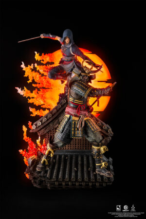 Statuette en polyresin Assassin’s Creed Shadows :  Naoe & Yasuke [79cm]