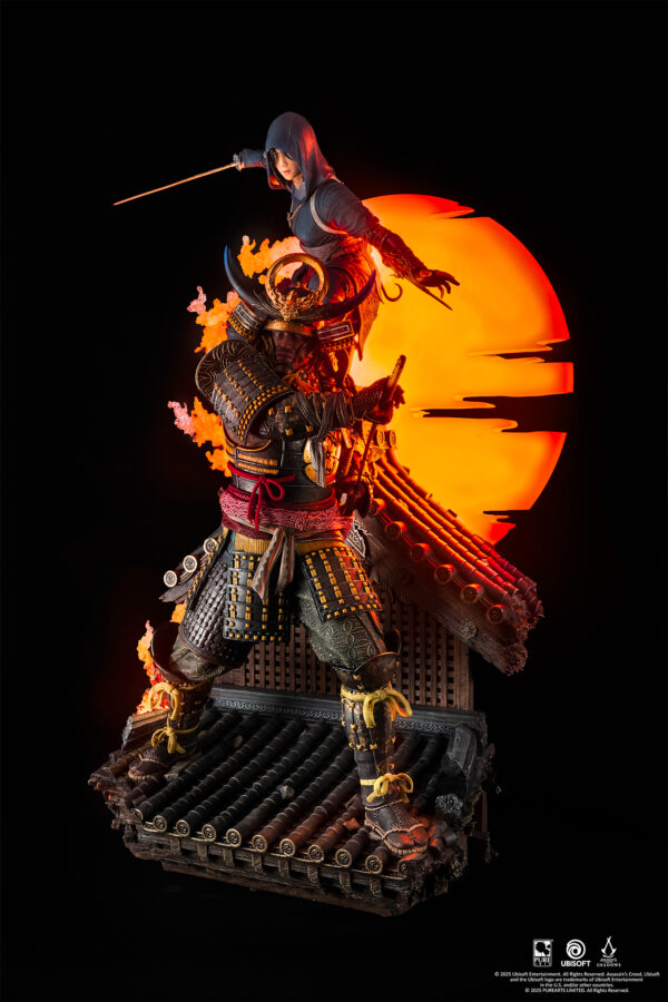 Statuette en polyresin Assassin's Creed Shadows :  Naoe & Yasuke [79cm] – Image 9