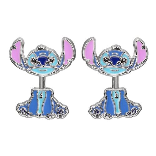 Paire de boucles d'oreilles Disney Lilo & Stitch : Stitch (émaillé)