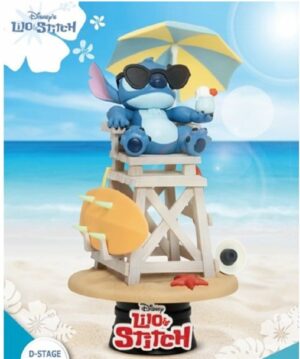 Figurine Diorama D-Stage Disney Lilo & Stitch : Stitch Summer Vibe (Hauteur 15cm)