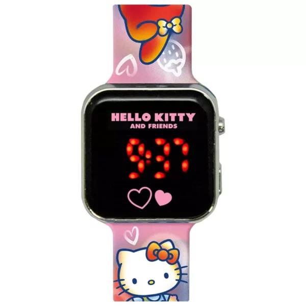 Montre 18cm à grand écran Led Hello Kitty