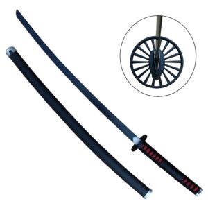 Réplique Katana ornemental inspirée de Demon Slayer: Tanjiro Kamado [Lame en Acier]