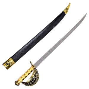 Réplique Epée ornementale inspirée de Pirates de Caraîbes, sabre de Jack Sparrow (78cm)