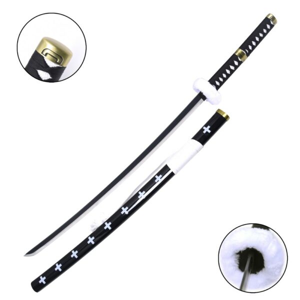 Réplique Katana ornemental inspirée de One Piece: Trafalgar Law [Lame en Acier]