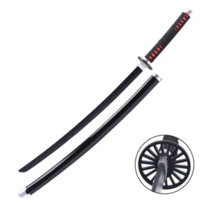 Réplique Katana ornemental inspirée de Demon Slayer: Tanjiro Kamado [Lame en Bambou]