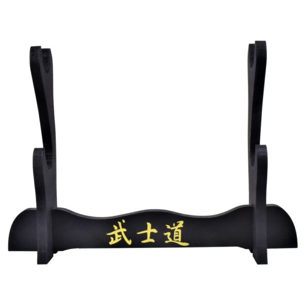 Support de table en bois pour 2 Katanas