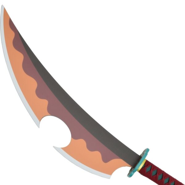 Réplique Katana ornemental inspirée de Demon Slayer: Tengen Uzui [Lame en Bambou] – Image 2