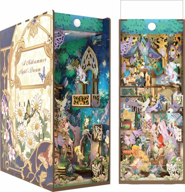 Kit "Book Nook" songe d'une nuit d'été avec éclairage Led Intégrée – Image 10