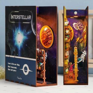 Kit « Book Nook » Interstellar avec éclairage Led Intégrée