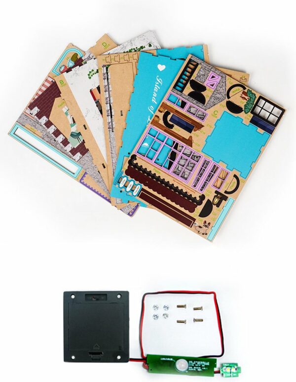 Kit "Book Nook" Interstellar avec éclairage Led Intégrée – Image 10