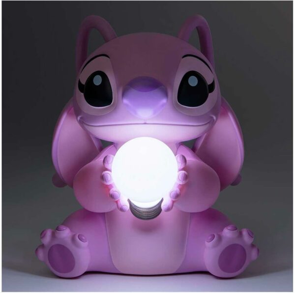 Figurine lampe 3D Disney Lilo & Stitch : Angel [fonctionne avec 2 piles AA non fournies]16cm) – Image 2
