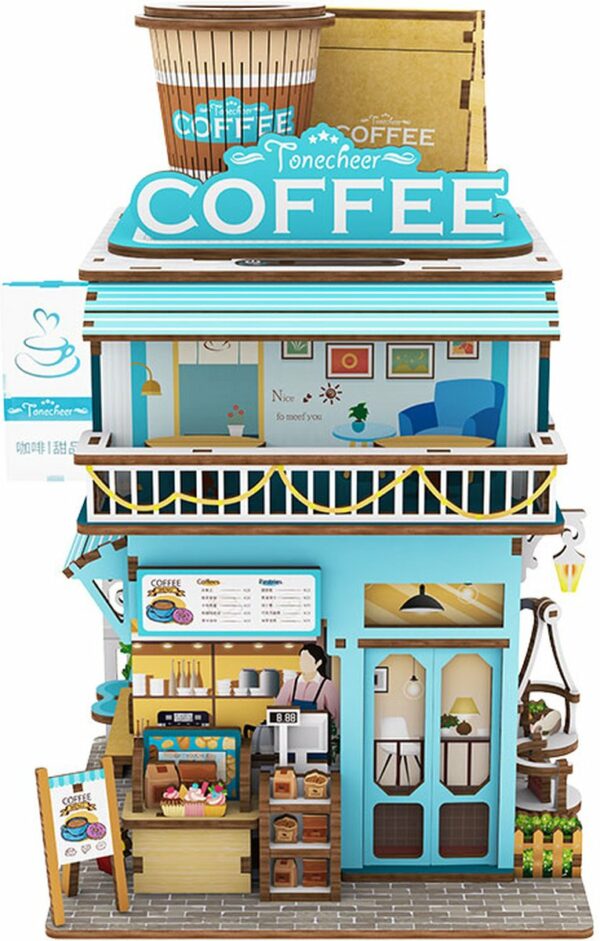 Kit "Book Nook" Café du Cap avec éclairage Led Intégrée – Image 2