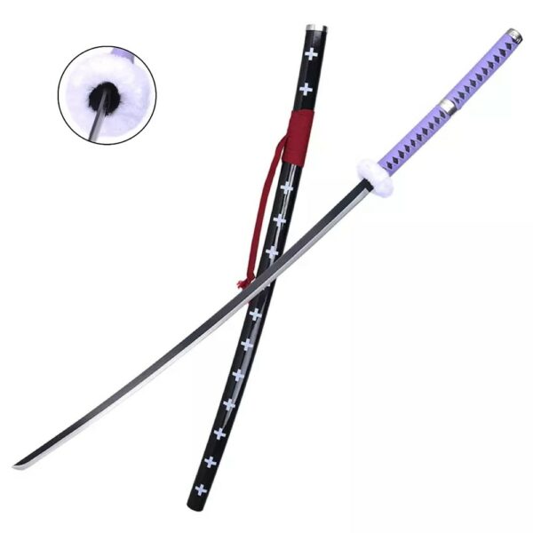 Réplique Katana ornemental One Piece:  Trafalgar Law's V2 [Lame en Acier]