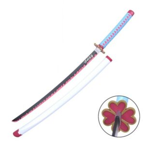 Réplique Katana ornemental Demon Slayer: Mitsuri Kanroji [Lame en Bambou]