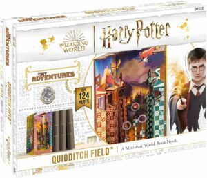 Kit « Book Nook » Harry Potter « Quidditch » avec éclairage Led Intégré