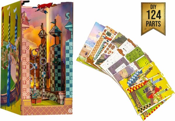 Kit "Book Nook" Harry Potter "Quidditch" avec éclairage Led Intégré – Image 4