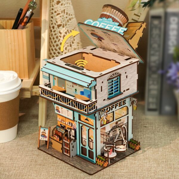 Kit "Book Nook" Café du Cap avec éclairage Led Intégrée – Image 5