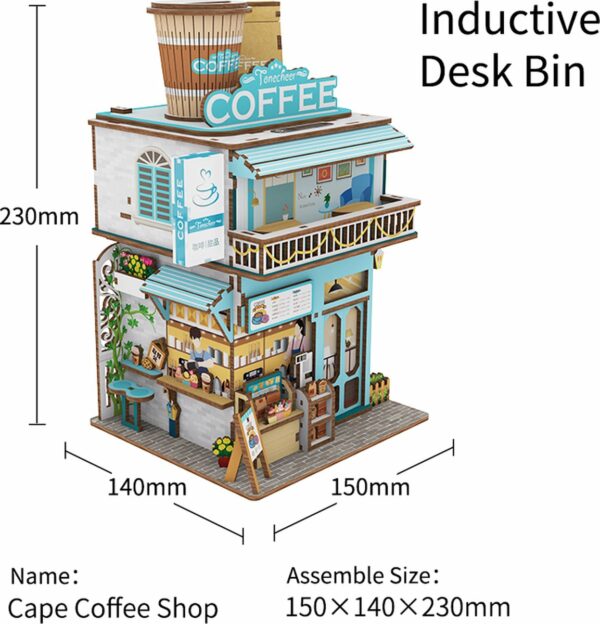 Kit "Book Nook" Café du Cap avec éclairage Led Intégrée – Image 7