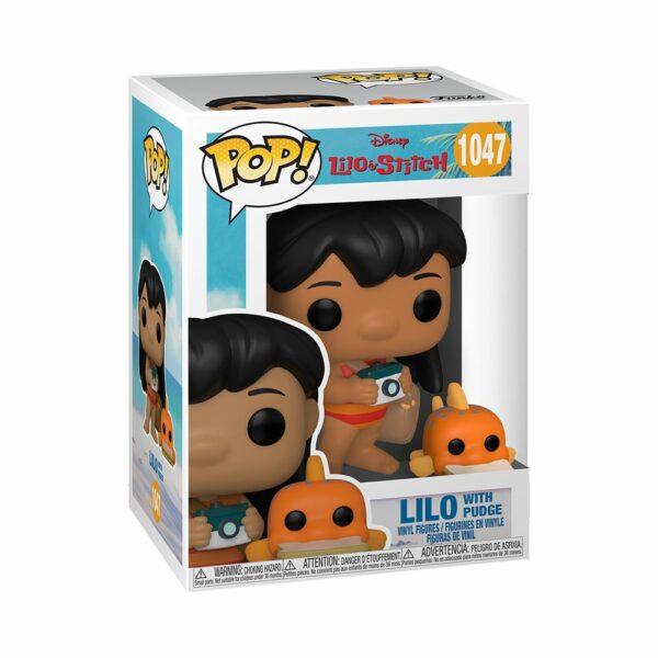 Figurine Pop Disney Lilo & Stitch : Lilo avec Pudge [1047]