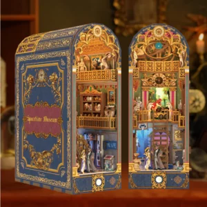 Kit « Book Nook » Musée de l’Espace-Temps avec éclairage Led Intégrée