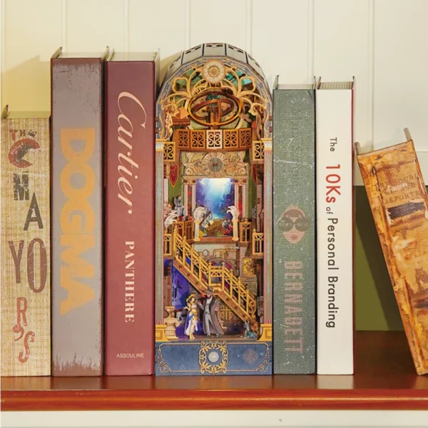 Kit "Book Nook" Musée de l'Espace-Temps avec éclairage Led Intégrée – Image 8