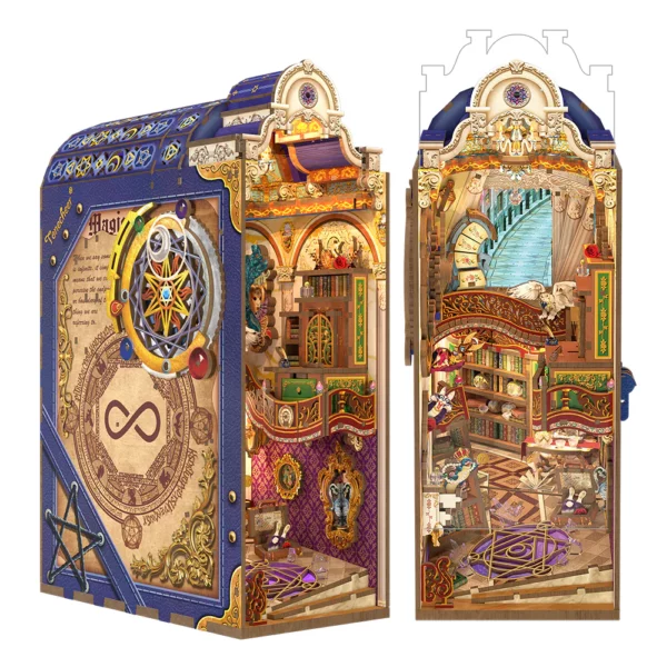 Kit "Book Nook" Librairie Magique avec éclairage Led Intégrée – Image 2