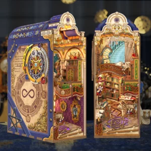 Kit « Book Nook » Librairie Magique avec éclairage Led Intégrée