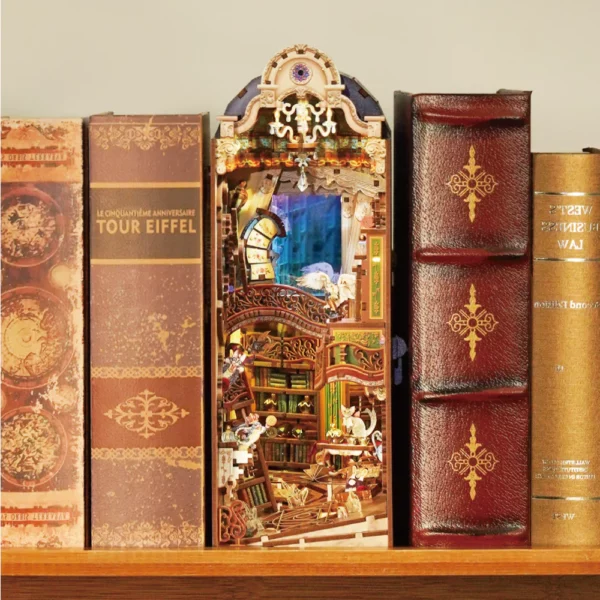 Kit "Book Nook" Librairie Magique avec éclairage Led Intégrée – Image 8