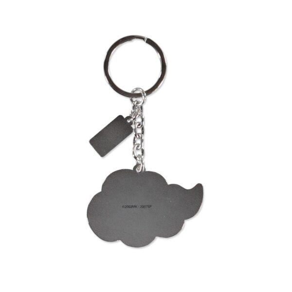 Porte-clés Métal Naruto : Symbole de l'Akatsuki