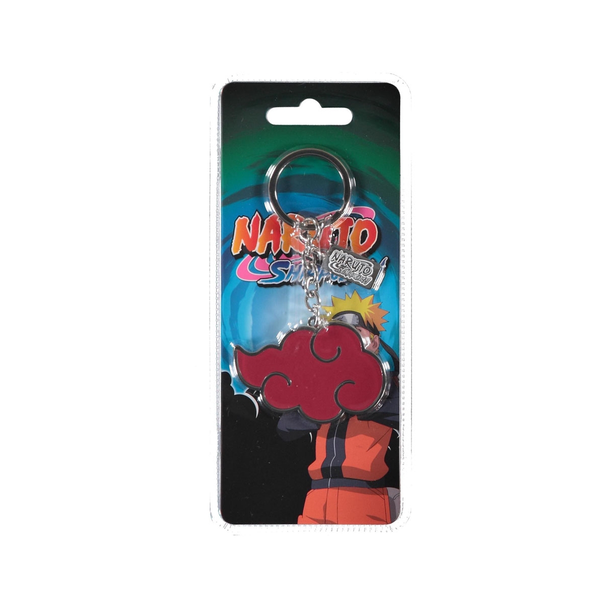Porte-clés Métal Naruto : Symbole de l'Akatsuki