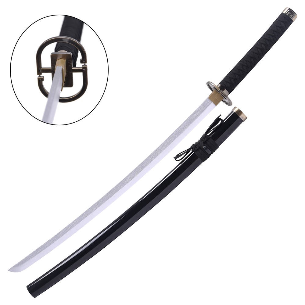 Réplique Katana ornemental Bleach Gin Ichimaru [Lame en Bambou]