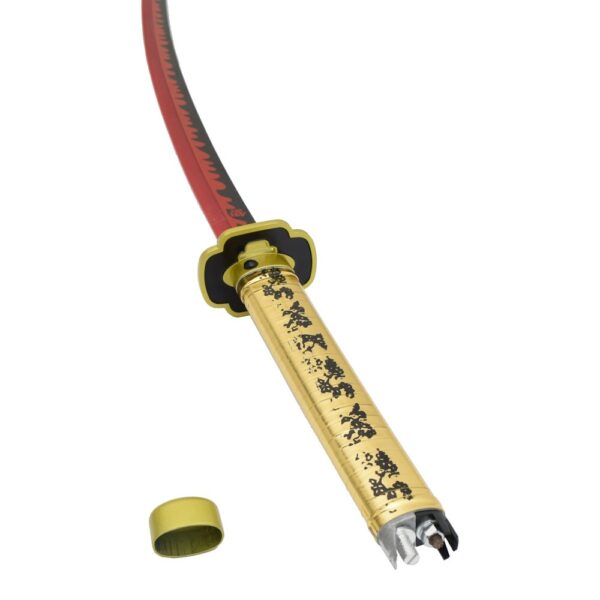 Réplique Katana ornemental avec éclairage LED inspirée de Demon Slayer: Tsugikuni Yorichi [Lame en Bambou] – Image 3