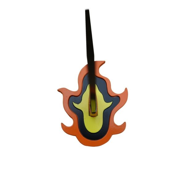 Réplique Katana ornemental inspirée de Demon Slayer: Rengoku Kyojuro [Lame en Acier] – Image 3