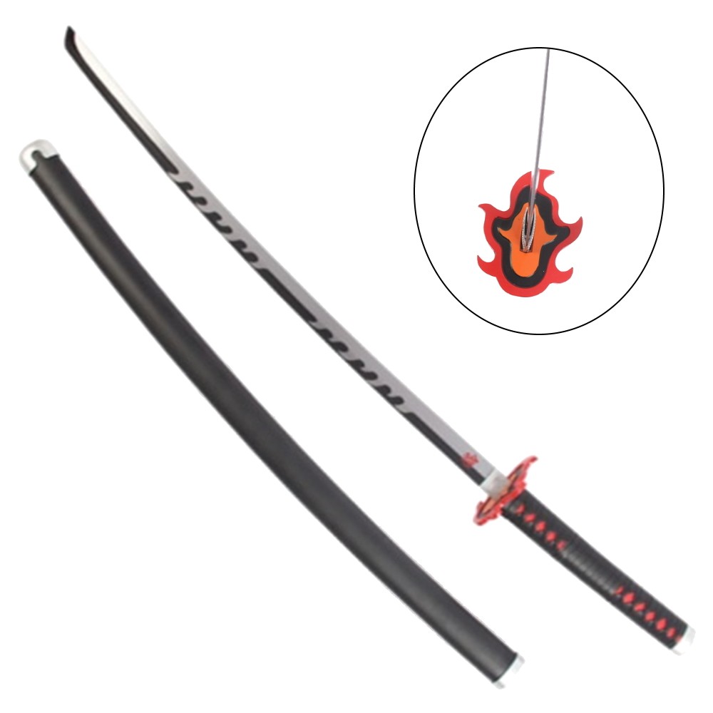 Réplique Katana ornemental Demon Slayer: Tanjiro Kamado [Lame en Acier]