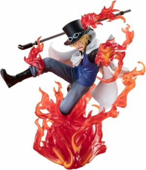 Figurine Tamashii Nations One Piece Sabo Fire Fist Rook [Figuarts Zero Extra Battle] (19cm)