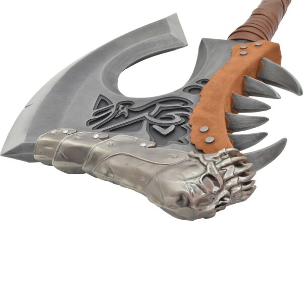 Réplique Premium Hache ornementale inspirée de World of Warcraft : Axe of Grommash "Grom" Hellscream – Image 4