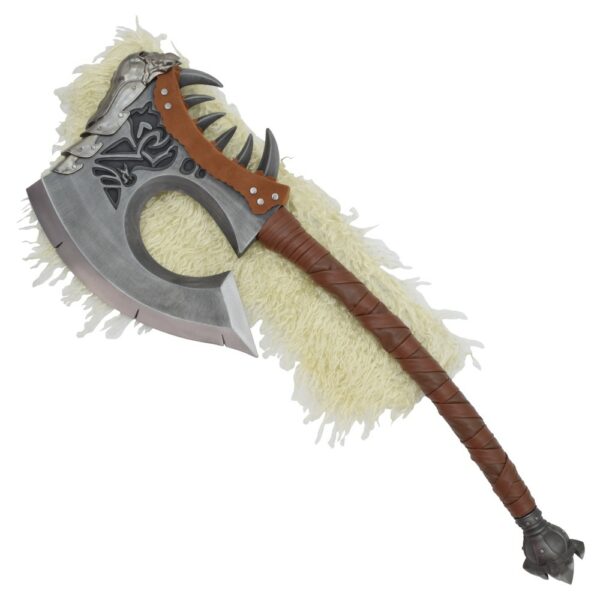 Réplique Premium Hache ornementale inspirée de World of Warcraft : Axe of Grommash "Grom" Hellscream – Image 5