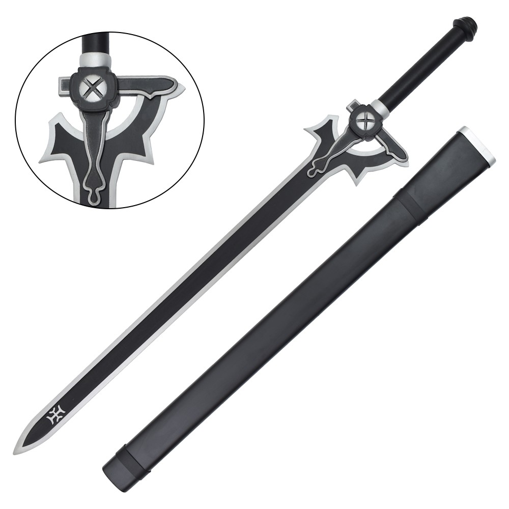 Réplique Epée ornementale inspirée de Sword Art Online, Epée Elucitador de Kirito