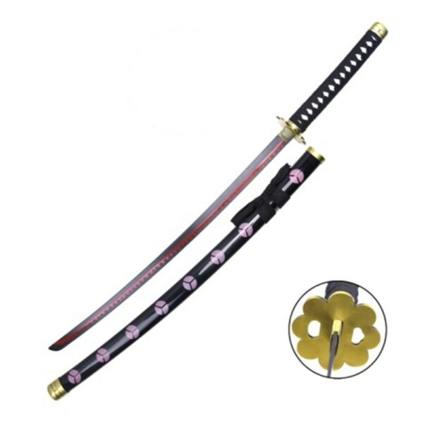 Réplique Katana ornemental inspirée de One Piece Katana ShuShui de Roronoa [Lame en Bambou]