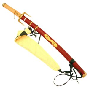 Réplique Katana ornemental inspirée de Samouraï Shamploo : Mugen’s Typhoon Swell