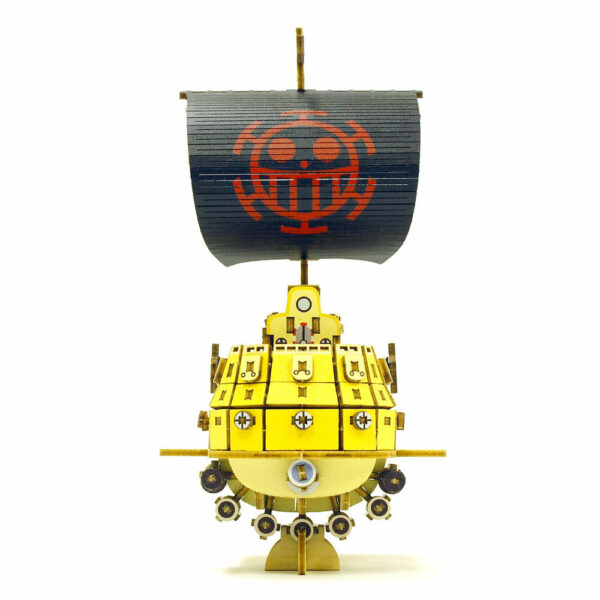 Kit "Book Nook" Wa-Gu-Mi One Piece Bateau Polar Tang Law's Submarine [Kit à construire,185 pièces] – Image 3