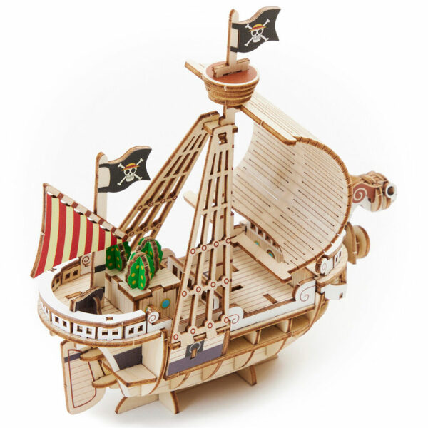 Kit "Book Nook" Wa-Gu-Mi One Piece Bateau Going Merry [Kit à construire, 88 pièces] – Image 3