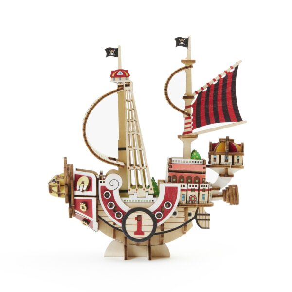Kit "Book Nook" Wa-Gu-Mi One Piece Bateau Thousand Sunny [Kit à construire,135 pièces] – Image 3