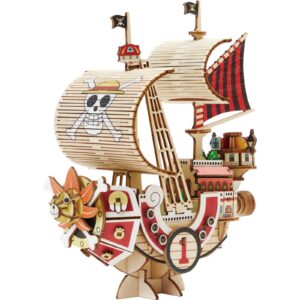 Kit « Book Nook » Wa-Gu-Mi One Piece Bateau Thousand Sunny [Kit à construire,135 pièces]