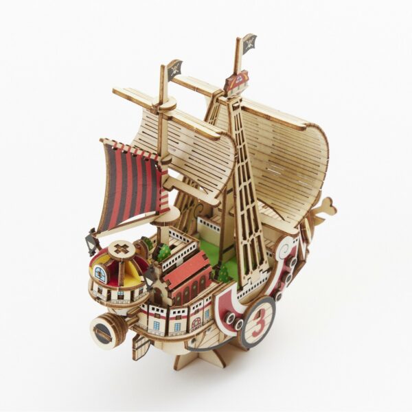 Kit "Book Nook" Wa-Gu-Mi One Piece Bateau Thousand Sunny [Kit à construire,135 pièces] – Image 4