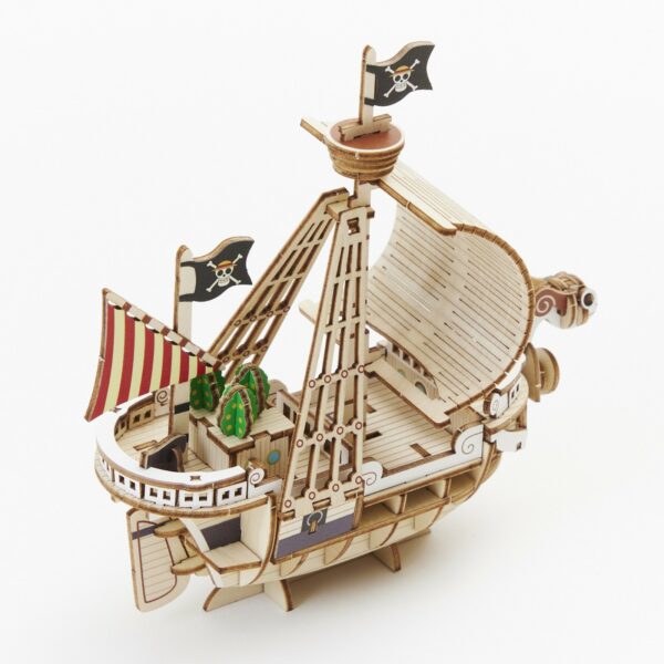 Kit "Book Nook" Wa-Gu-Mi One Piece Bateau Thousand Sunny [Kit à construire,135 pièces] – Image 5
