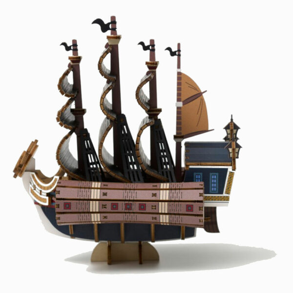 Kit "Book Nook Wa-Gu-Mi" One Piece Bateau Saber of Xebec [Kit à construire,115 pièces] – Image 2
