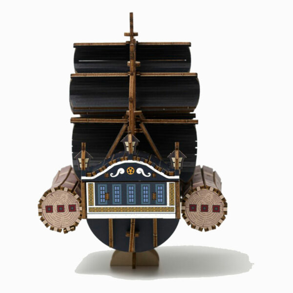 Kit "Book Nook Wa-Gu-Mi" One Piece Bateau Saber of Xebec [Kit à construire,115 pièces] – Image 3